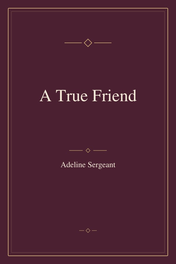 A True Friend book cover