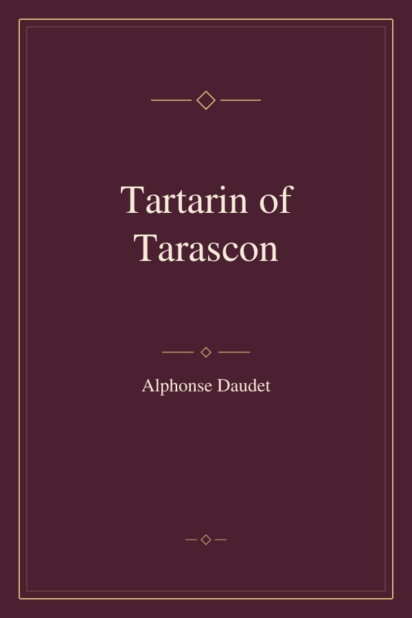Tartarin of Tarascon book cover