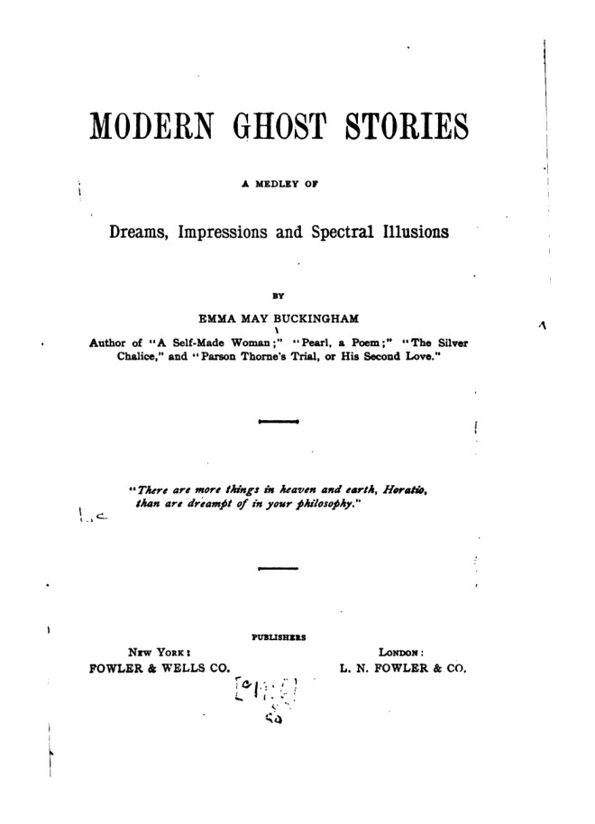 Modern Ghost Stories book cover