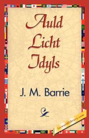 Auld Licht Idyls book cover