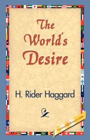 The World's Desire book cover