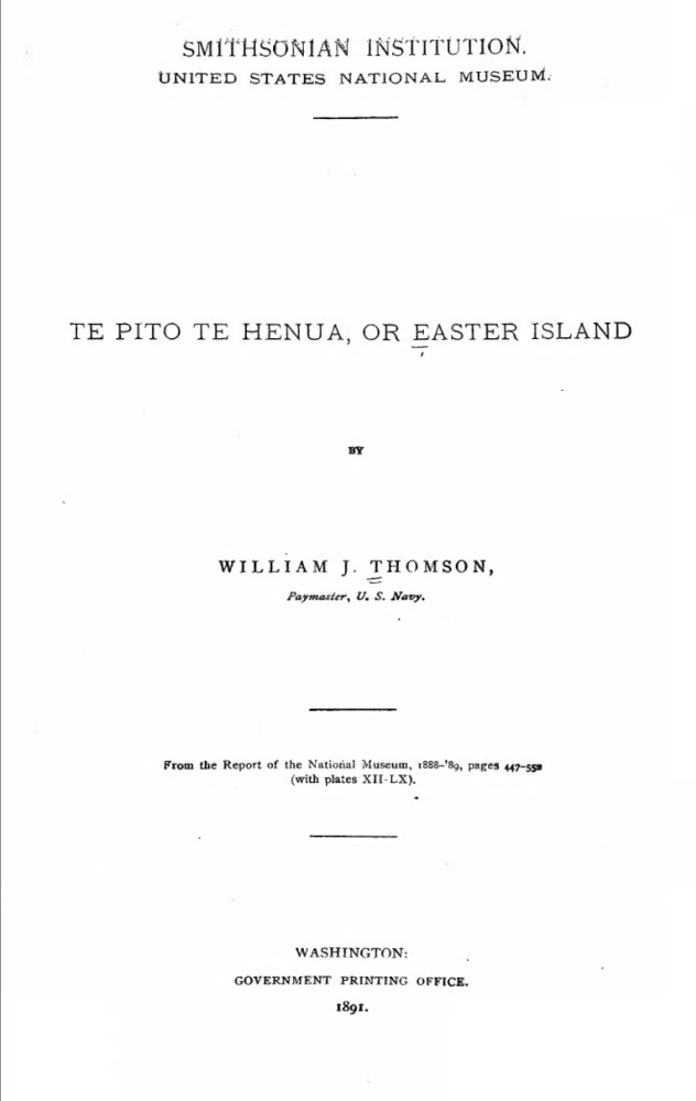 Te Pito te Henua; or, Easter Island book cover