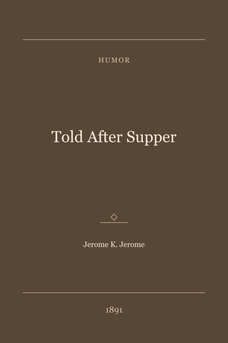 Told After Supper book cover