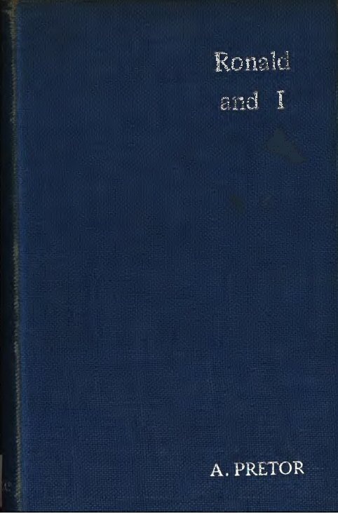 Ronald and I; or, Studies from Life book cover