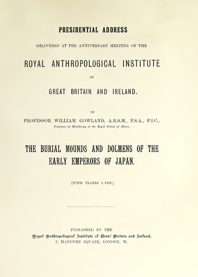 The Burial Mounds and Dolmens of the Early Emperors of Japan book cover