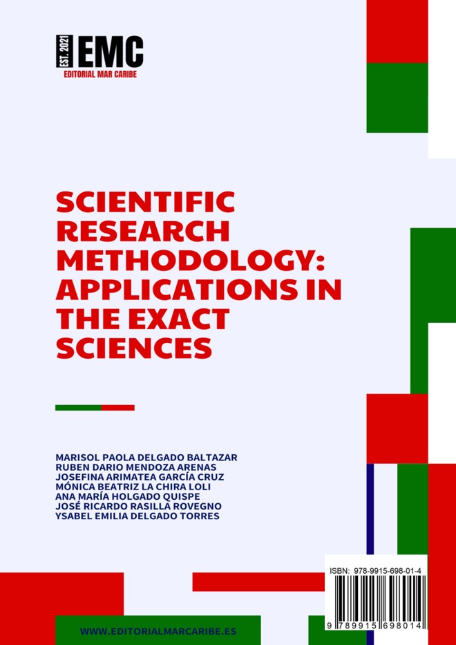 Scientific research methodology: Applications in the exact sciences book cover