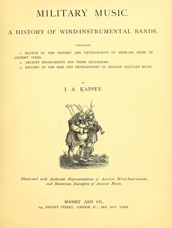 Military Music: A History of Wind-Instrumental Bands book cover