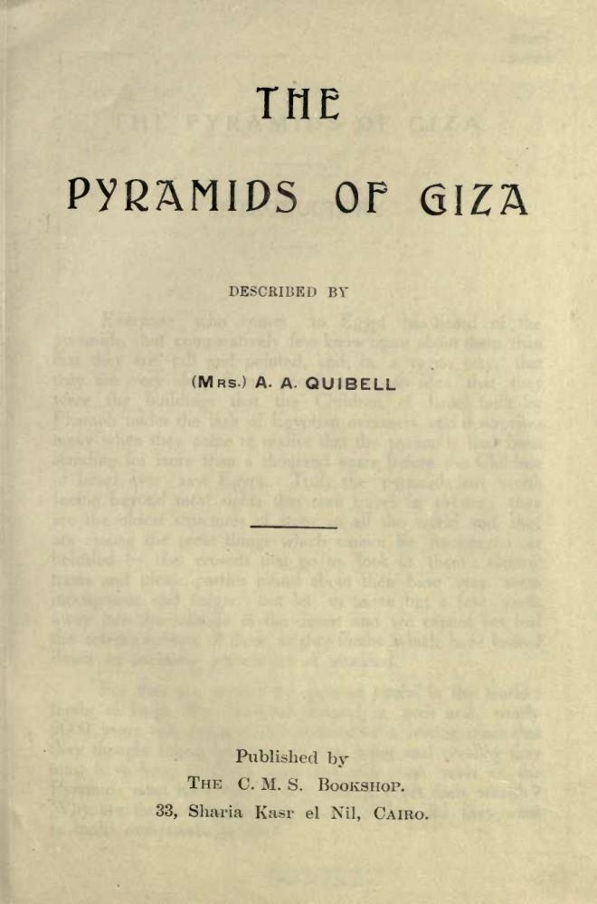 The Pyramids of Giza book cover