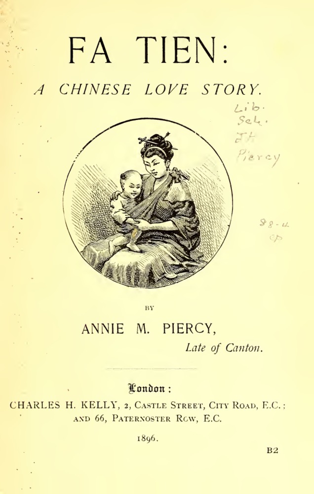 Fa Tien : a Chinese love story book cover