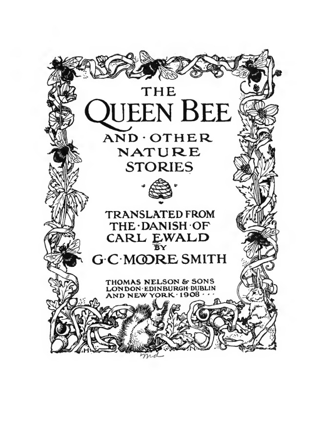 The queen bee, and other nature stories book cover