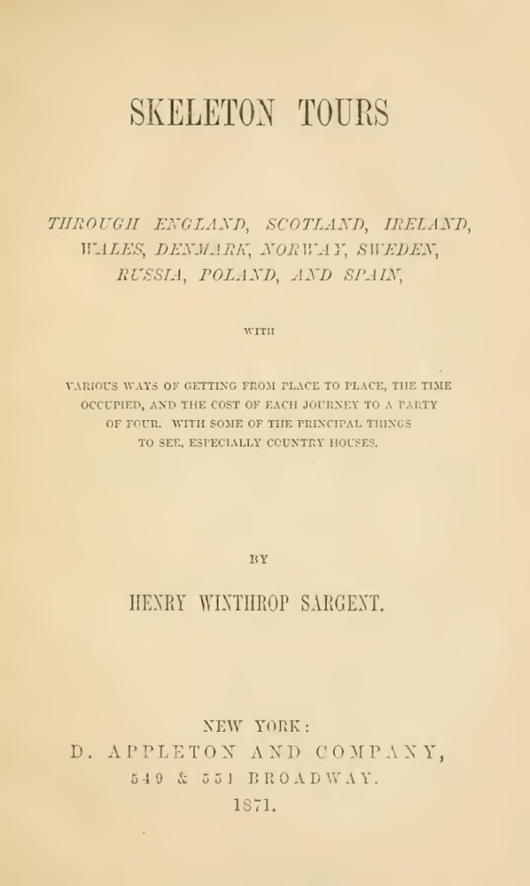 Skeleton Tours book cover