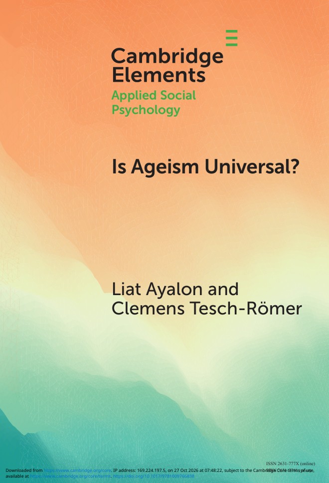 Is Ageism Universal? book cover