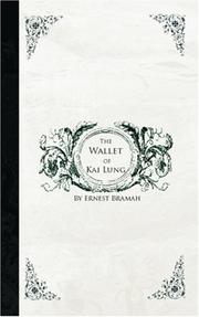 The Wallet of Kai Lung book cover