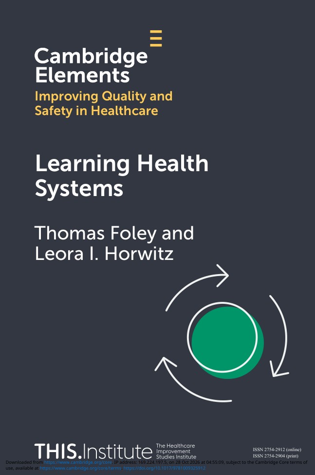 Learning Health Systems book cover