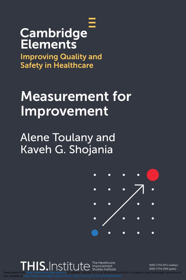 Measurement for Improvement book cover