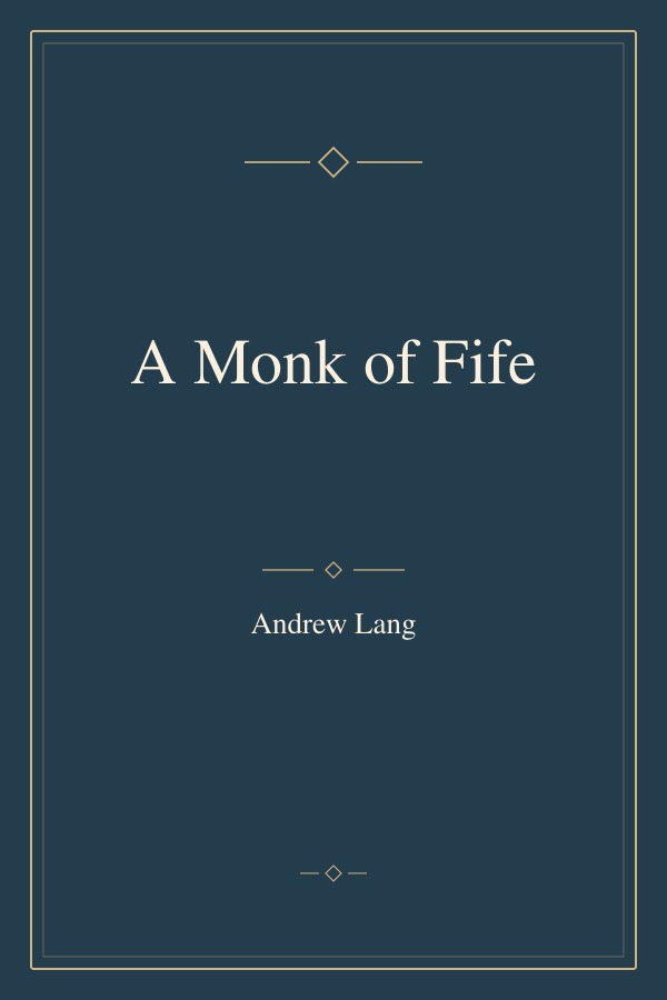 A Monk of Fife book cover