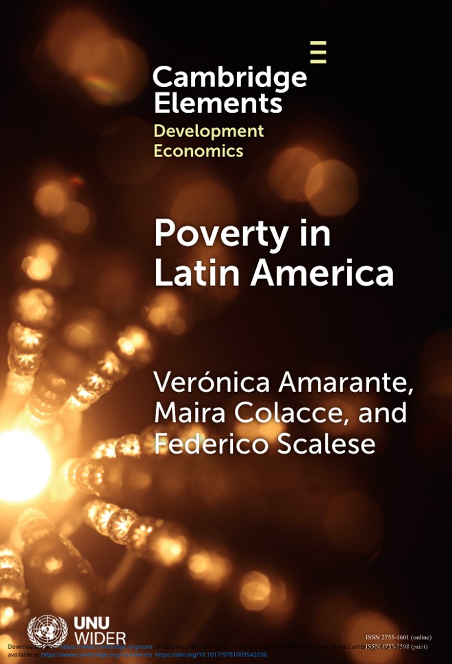 Poverty in Latin America book cover