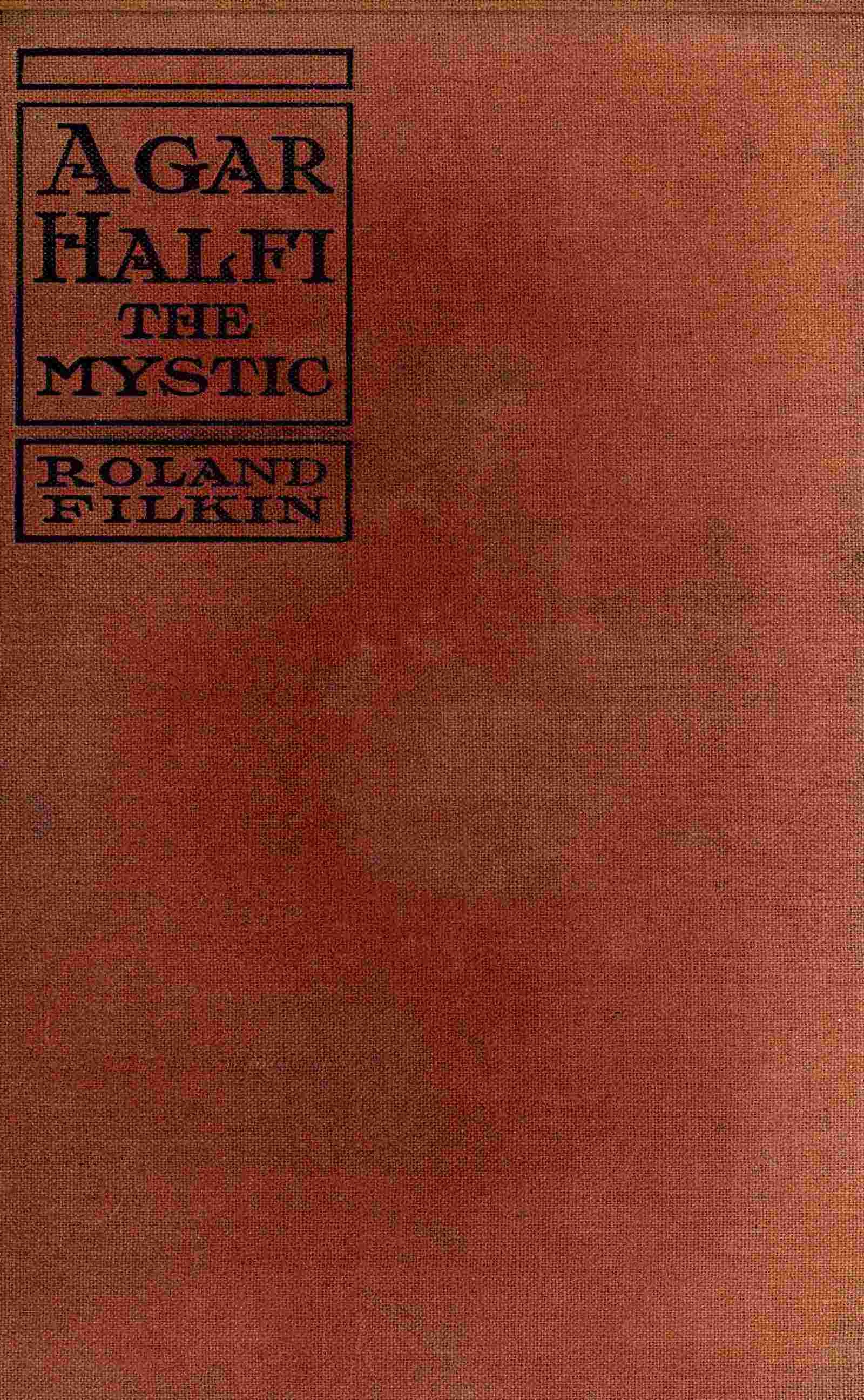 Agar Halfi the mystic book cover