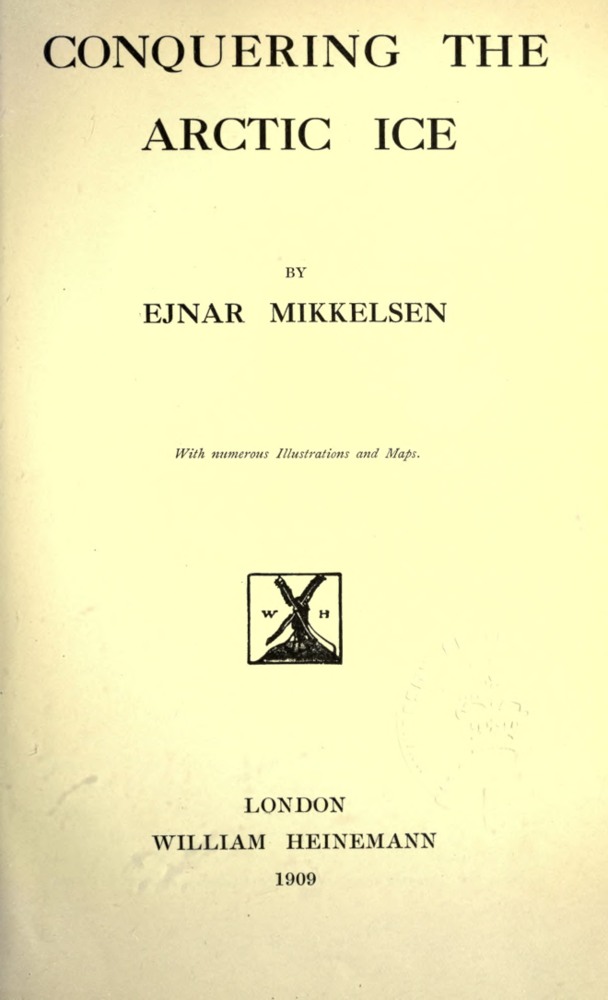 Conquering the Arctic Ice book cover