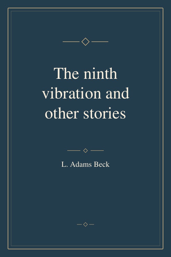 The ninth vibration and other stories book cover
