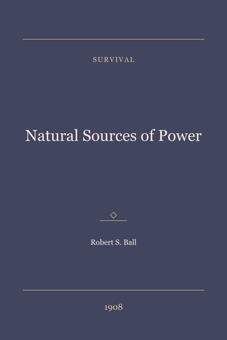 Natural Sources of Power book cover
