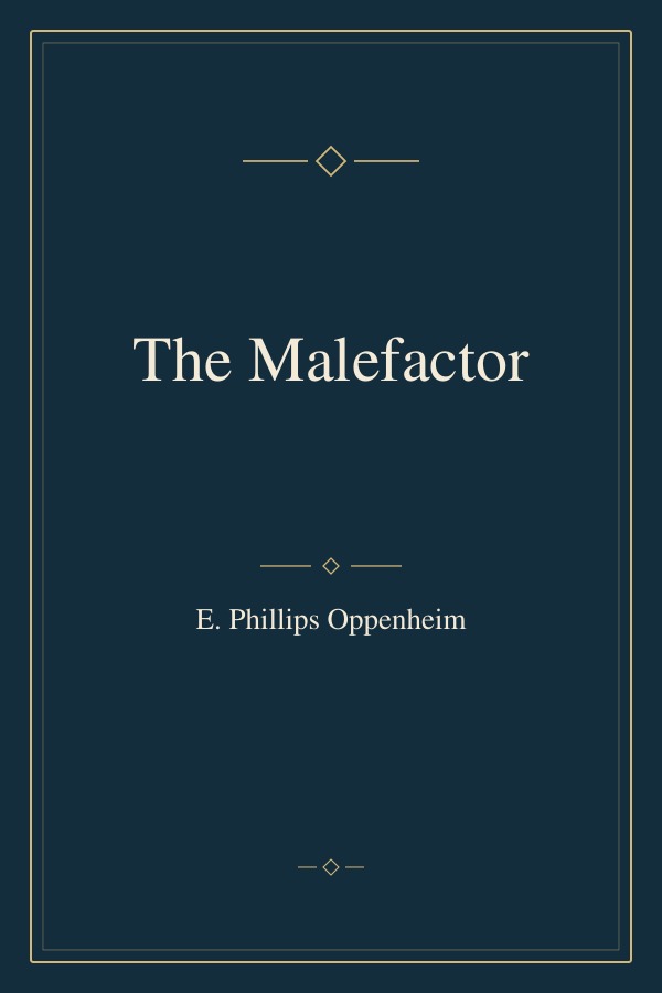 The Malefactor book cover
