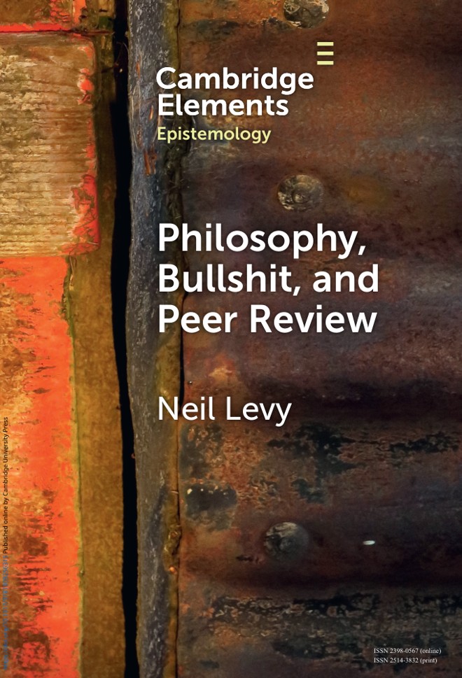 Philosophy, Bullshit, and Peer Review book cover