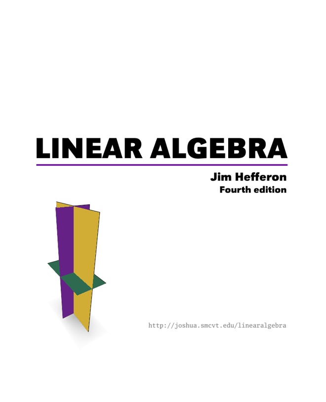 Linear Algebra book cover