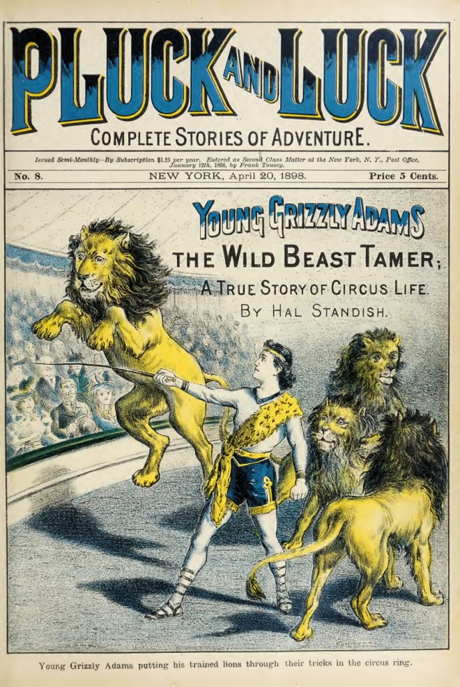 Young Grizzly Adams, the Wild Beast Tamer book cover