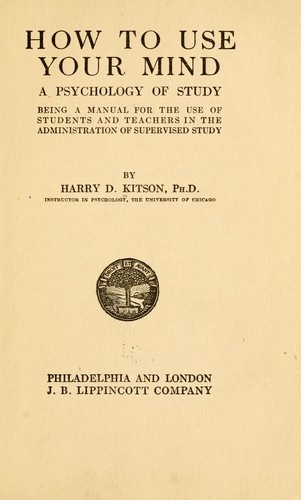 How to Use Your Mind book cover