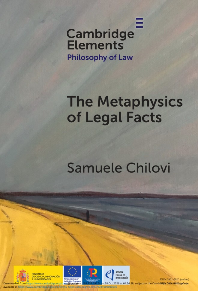 The Metaphysics of Legal Facts book cover