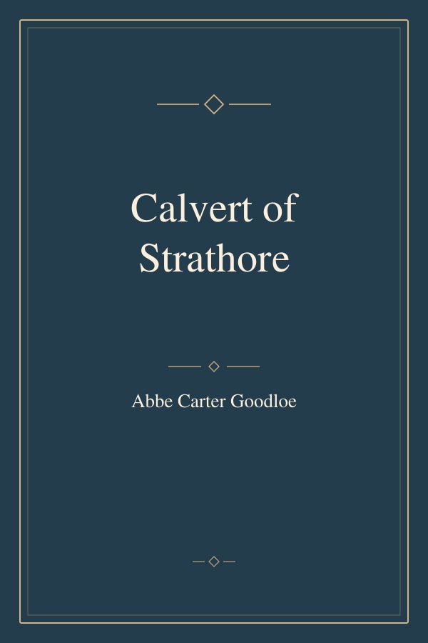 Calvert of Strathore book cover