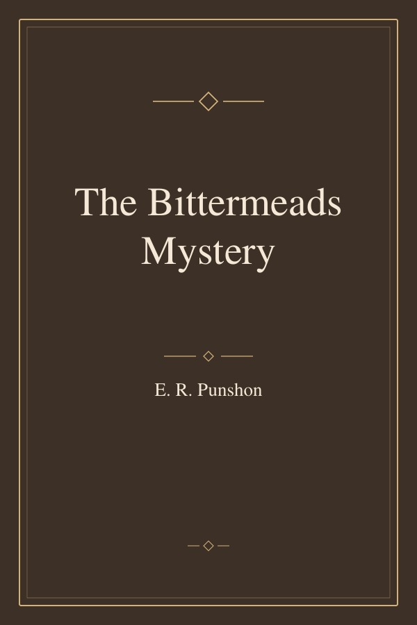 The Bittermeads Mystery book cover