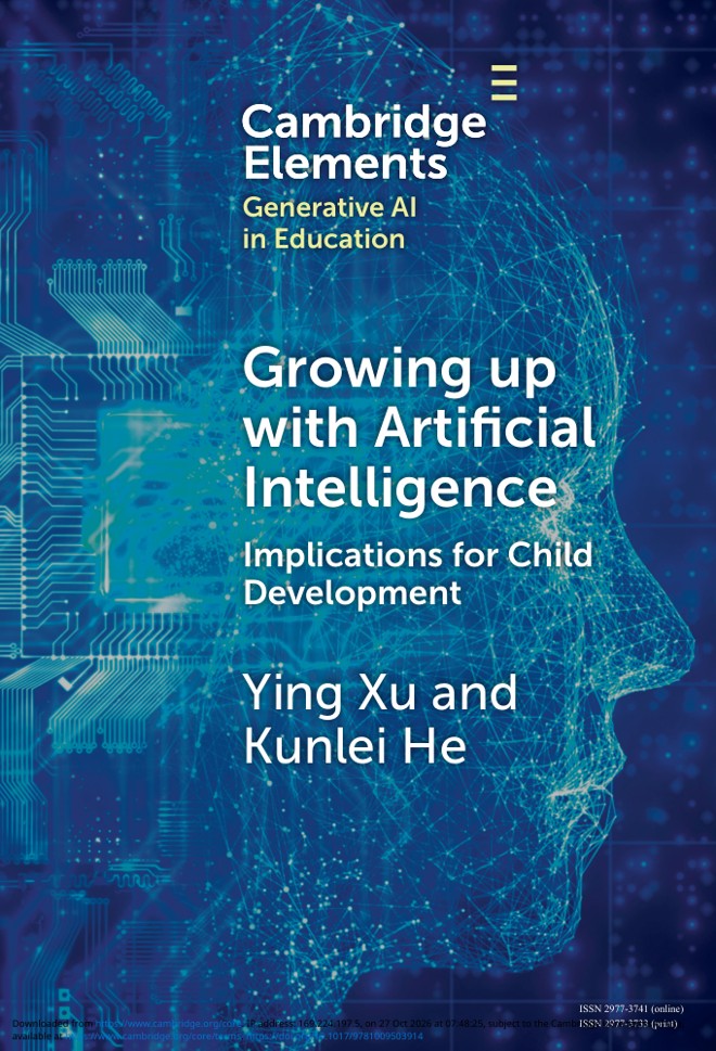 Growing up with Artificial Intelligence book cover