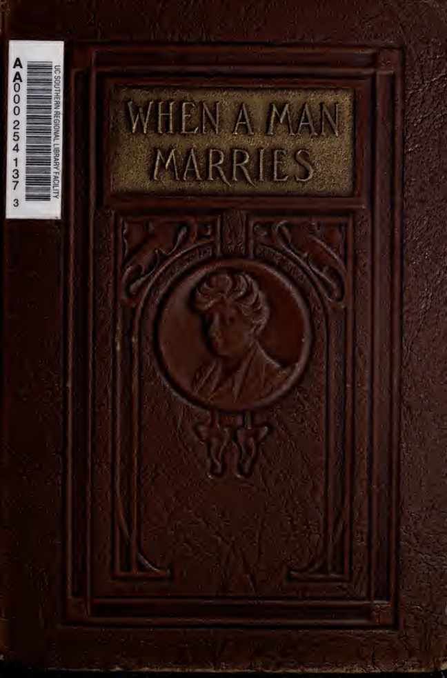 When a Man Marries book cover