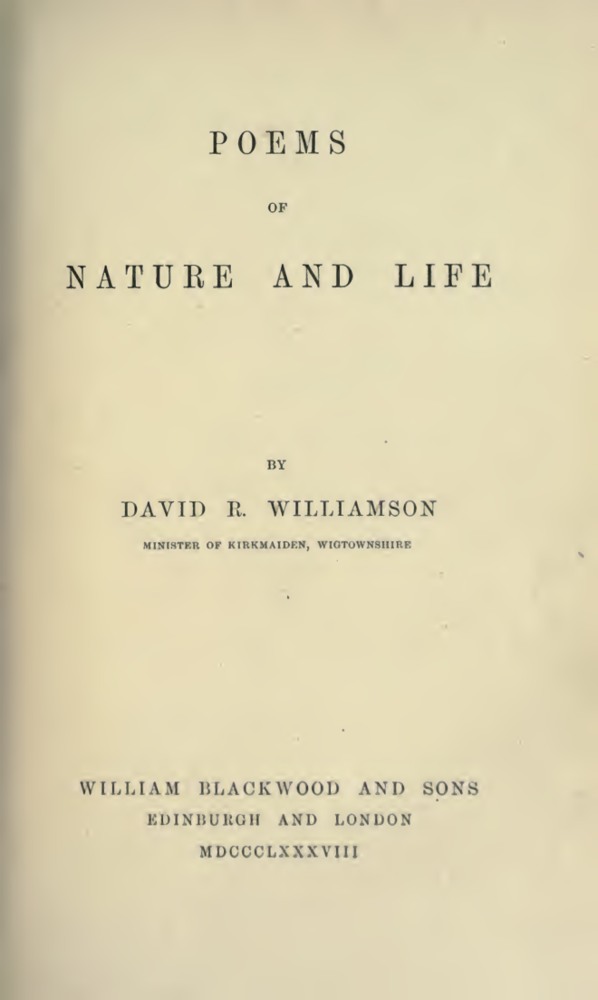 Poems of Nature and Life book cover