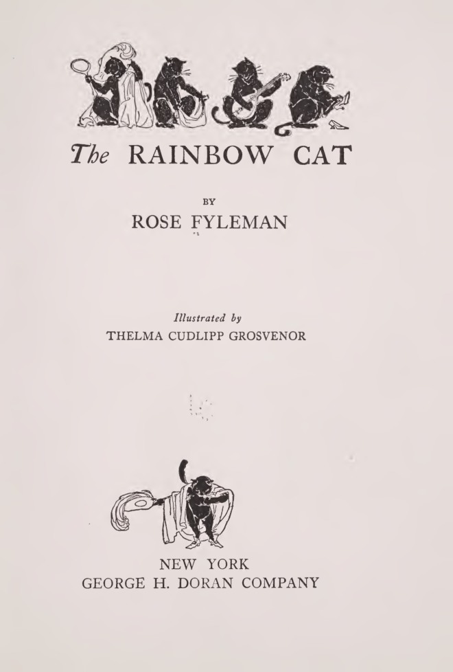 The Rainbow Cat book cover