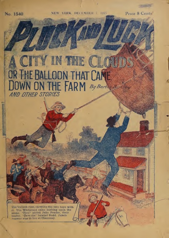 A City in the Clouds; or, The Balloon That Came Down on the Farm book cover