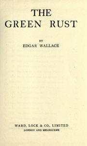 The Green Rust book cover