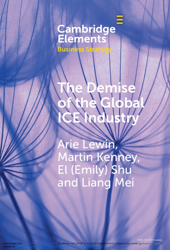 The Demise of the Global ICE Industry book cover