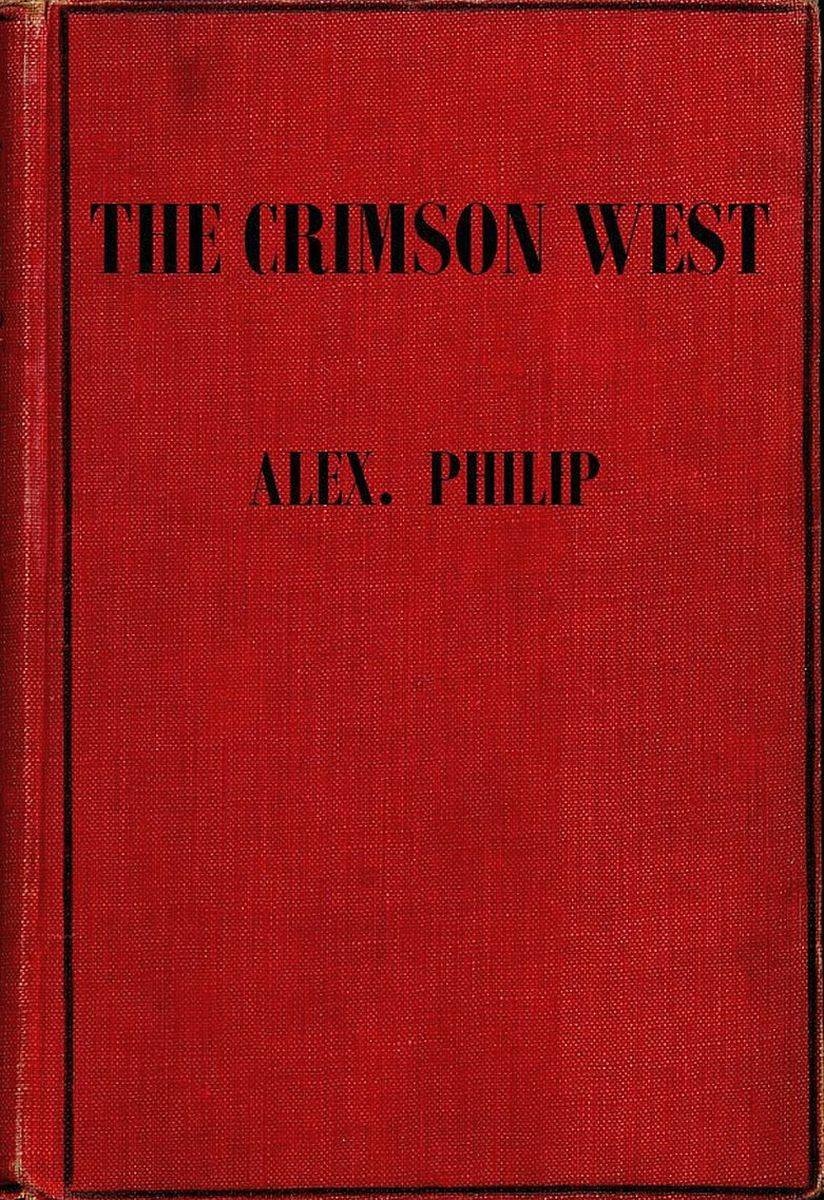The Crimson West book cover