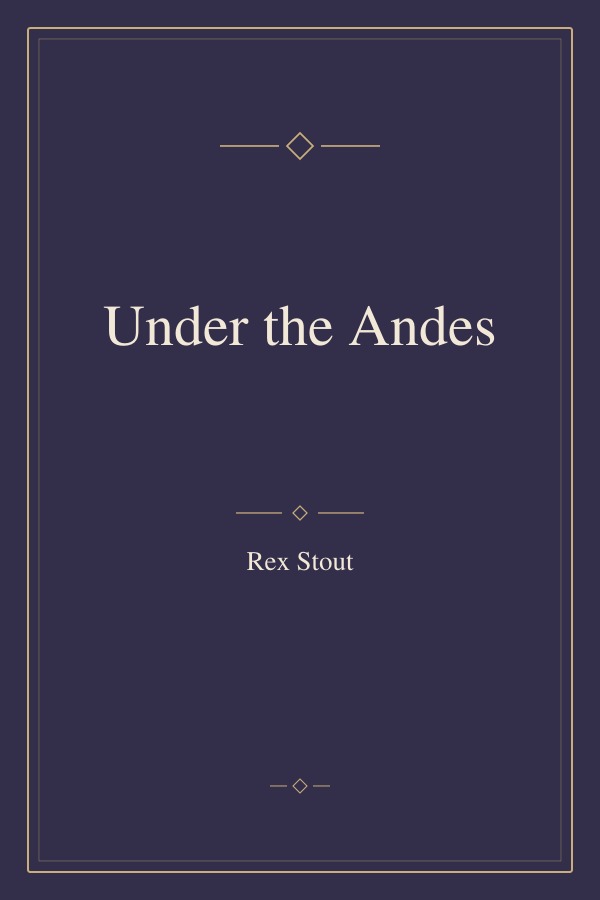 Under the Andes book cover