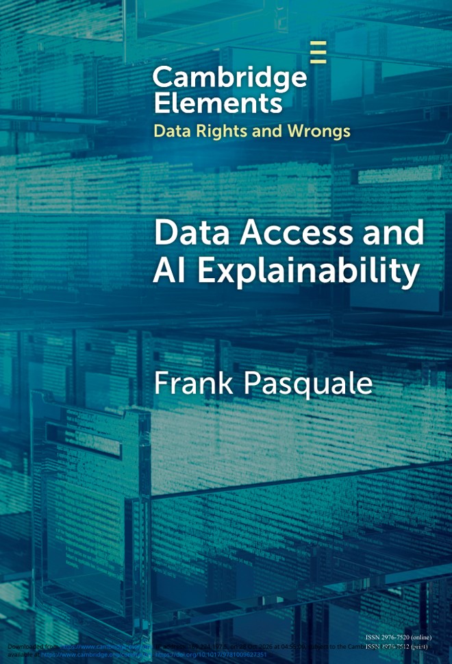 Data Access and AI Explainability book cover
