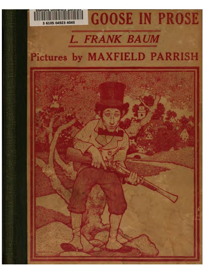 Mother Goose in prose book cover