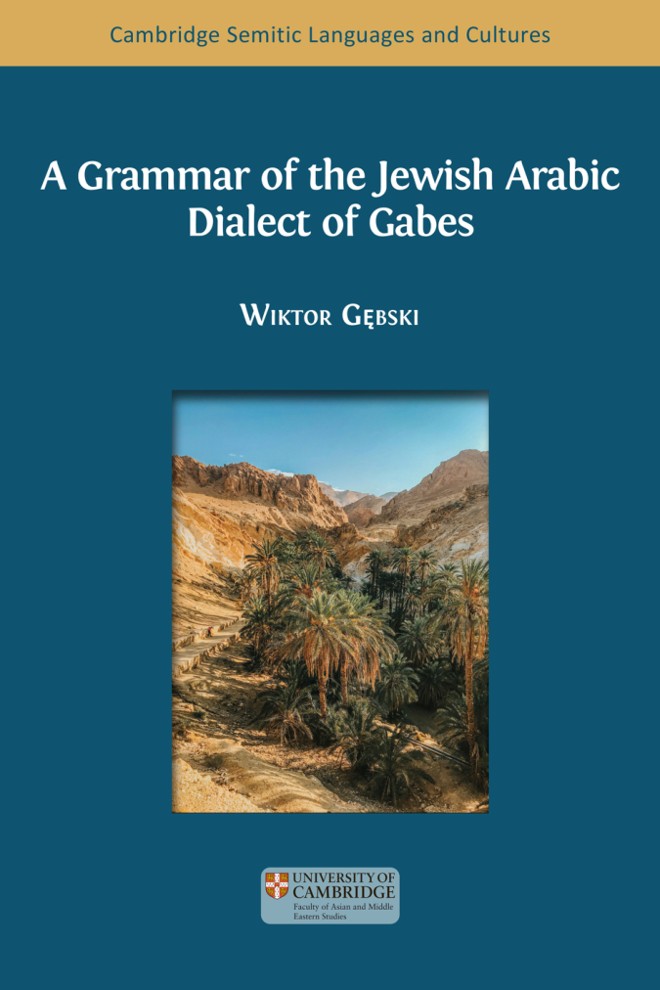 A Grammar of the Jewish Arabic Dialect of Gabes book cover