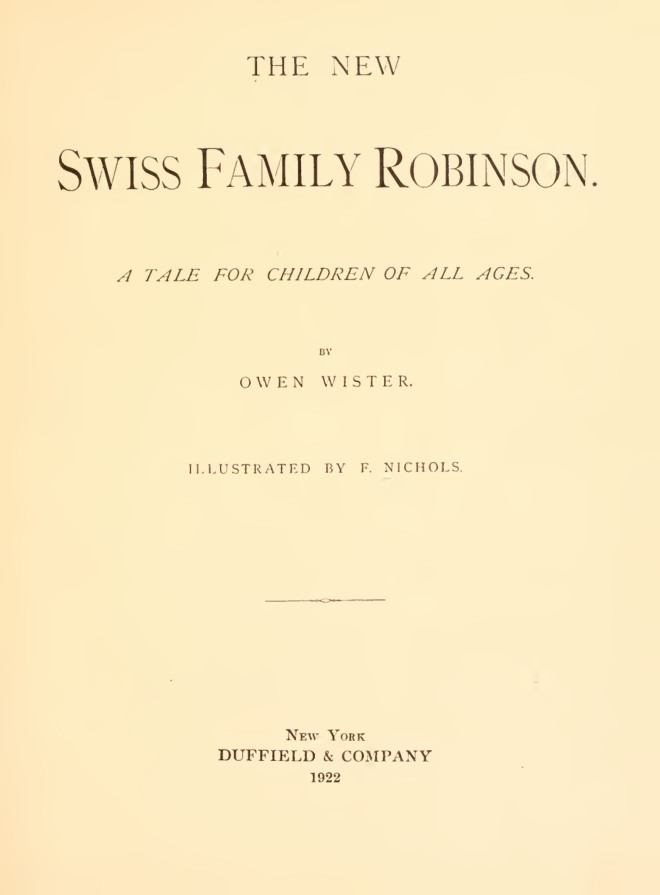 The New Swiss Family Robinson book cover