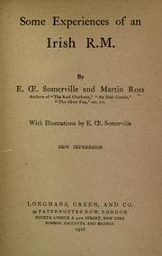 Some Experiences of an Irish R.M. book cover