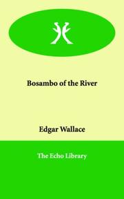 Bosambo of the River book cover