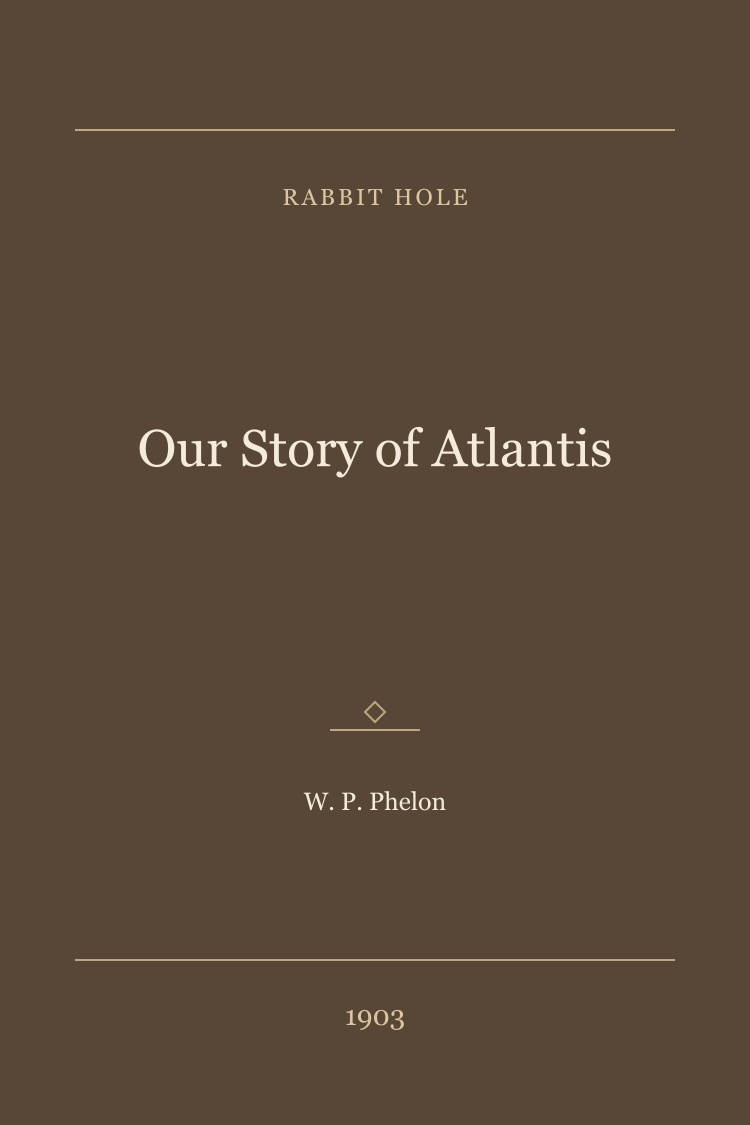 Our Story of Atlantis book cover