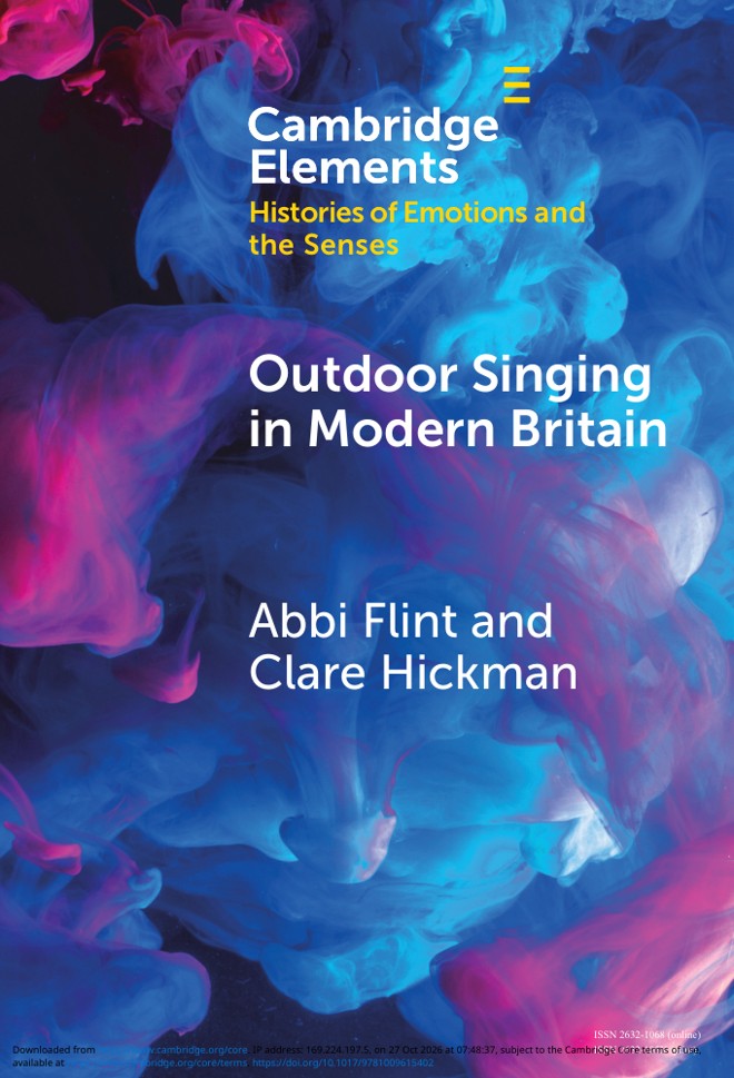 Outdoor Singing in Modern Britain book cover